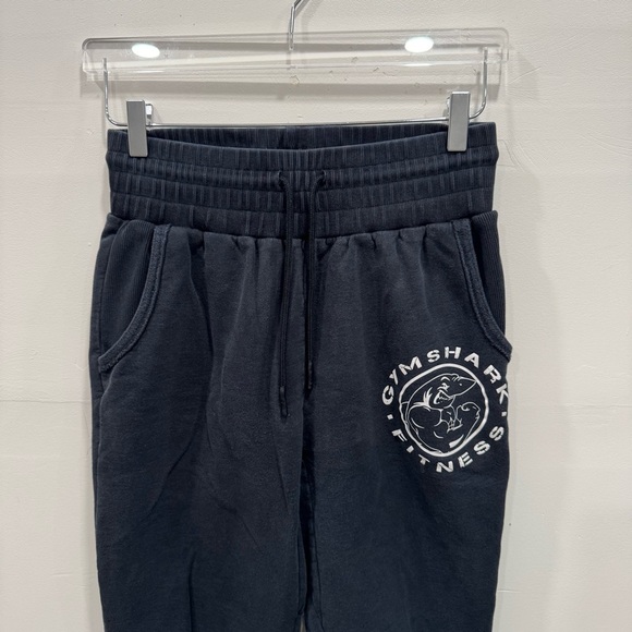 Gymshark Legacy Fitness Jogger High Waist Drawstring Small Athleisure Black - Picture 5 of 8